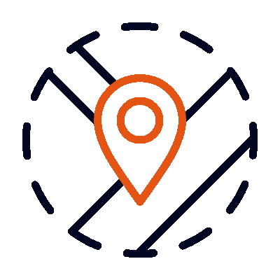 Wired outline 2314 vehicle geofence hover pinch