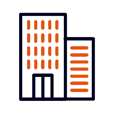Wired outline 484 two buildings hover pinch 2